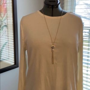 Silpada Sterling Silver knotted tassel necklace